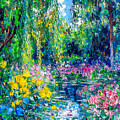 Abstract Water Garden